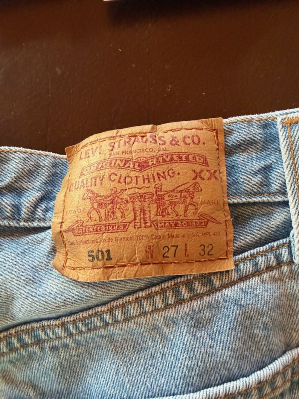 Vintage 501 Women's Light Wash Jeans